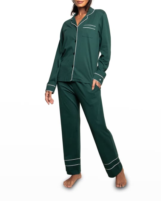 Petite Plume Men's Luxe Silk Pajama