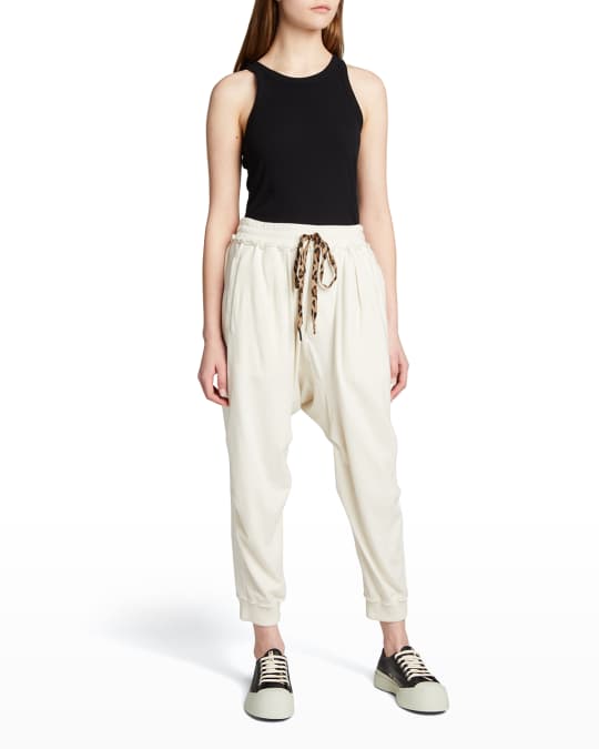 Drawstring Harem Sweatpants