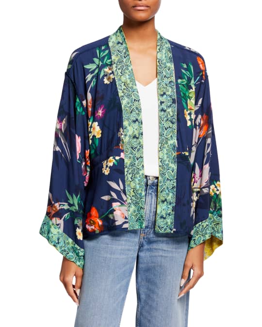 Johnny Was Rebecca Reversible Kimono Jacket | Neiman Marcus