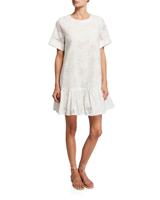 milly brynn eyelet dress