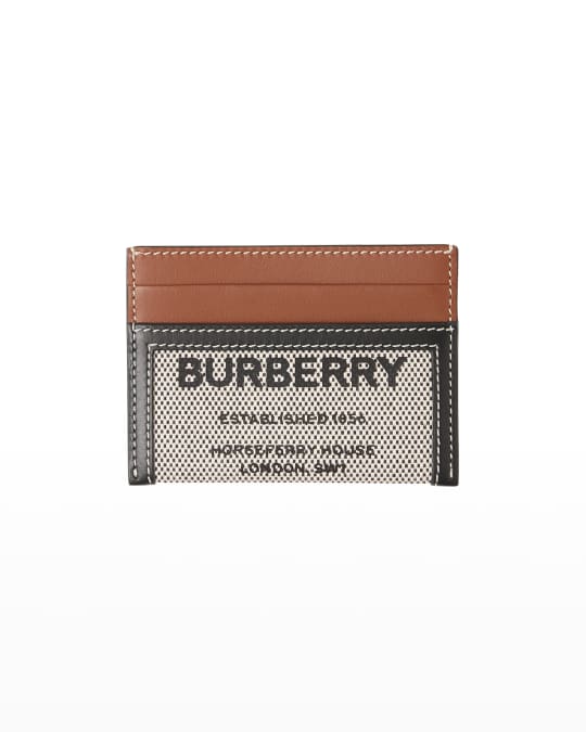 Burberry Men's Sandon Leather Card Case