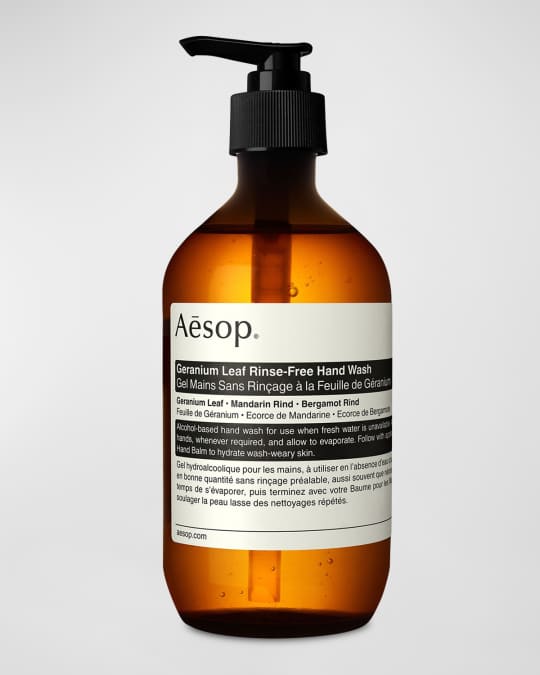 Geranium Leaf Rinse-Free Hand Wash, 16.9 oz./ 500 mL
