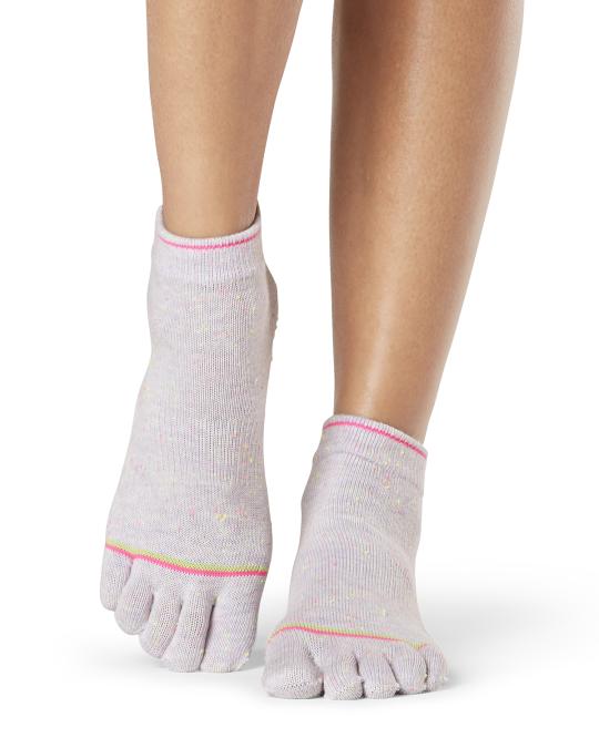 ToeSox Believe Ankle Full-Toe Grip Socks | Neiman Marcus