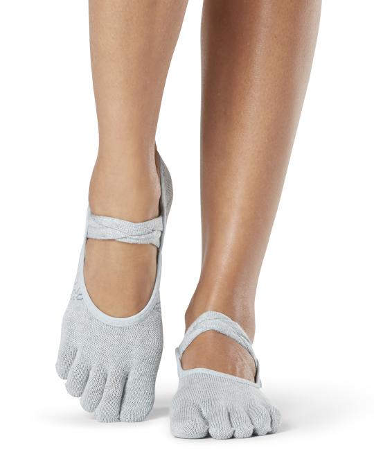 ToeSox Mia Hydrangea Full-Toe Grip Socks | Neiman Marcus