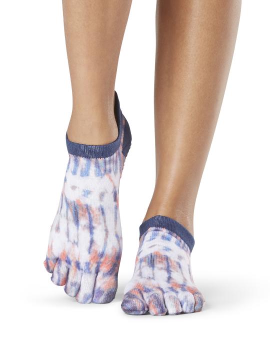 ToeSox Santa Fe Low Rise Full-Toe Grip Socks | Neiman Marcus