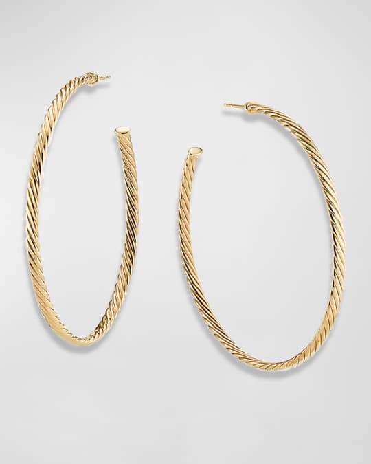 David yurman extra large hoop earrings sale