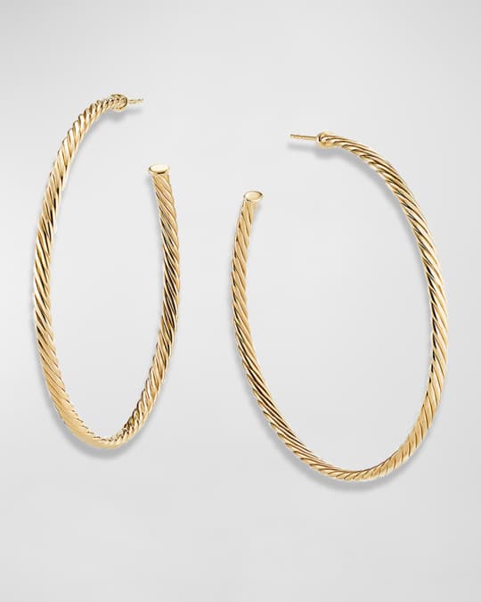 David Yurman Extra Large Hoop Earrings - May 31,2024