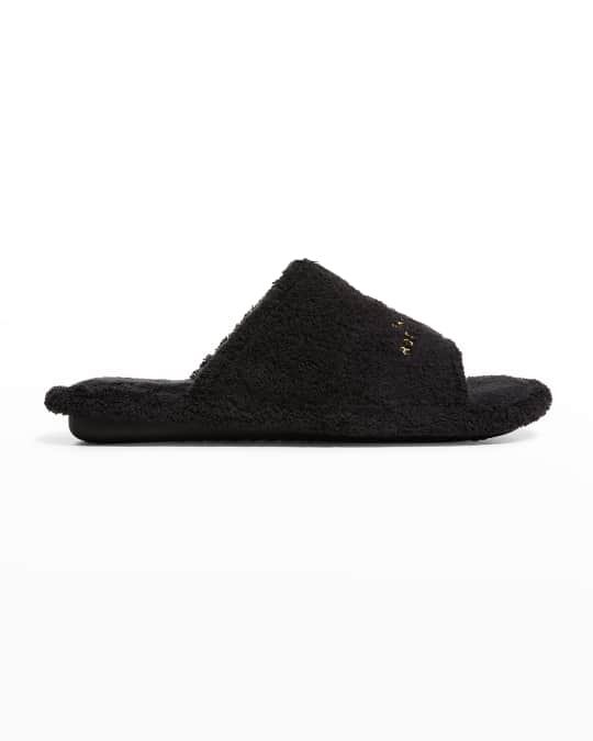 Balenciaga home logo slide slippers hot sale