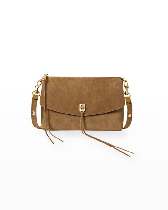 Rebecca Minkoff Darren Nubuck Leather Crossbody Bag Neiman Marcus