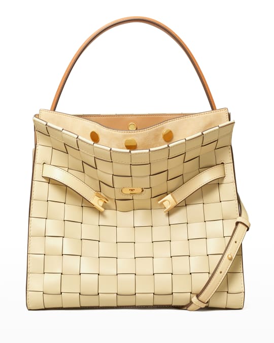 TORY BURCH リーラジウィル Mini Lee Radziwill Top-Handle Bag: Women's Handbags | Mini