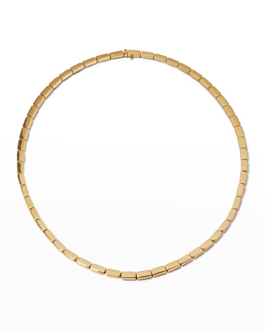 Anita Ko Bunny 18k Gold Link Choker Necklace | Neiman Marcus