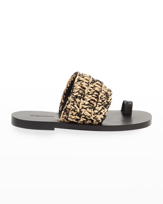 Neiman marcus flat sandals sales