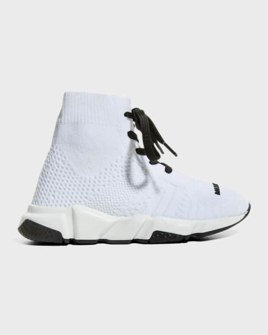Kid s Speed Lace Up Sock Sneakers