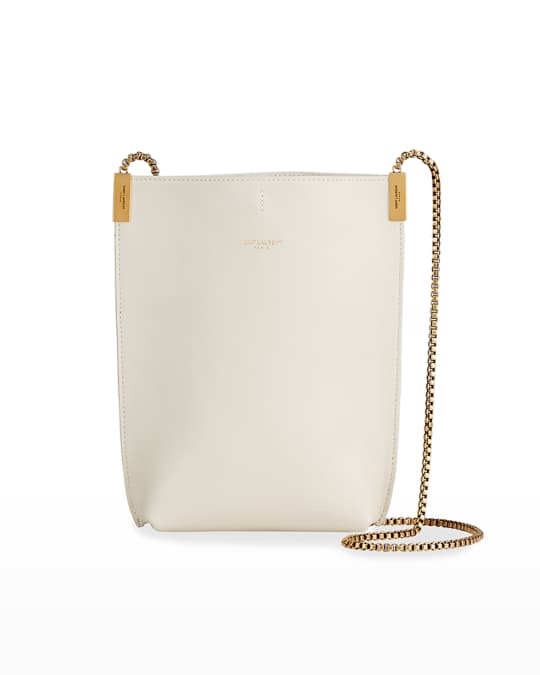 Saint Laurent Suzanne Mini Leather Hobo Bag | Neiman Marcus