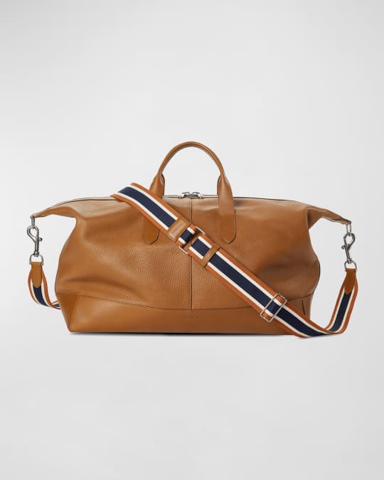 Men's Canfield Grained Leather Duffel Bag