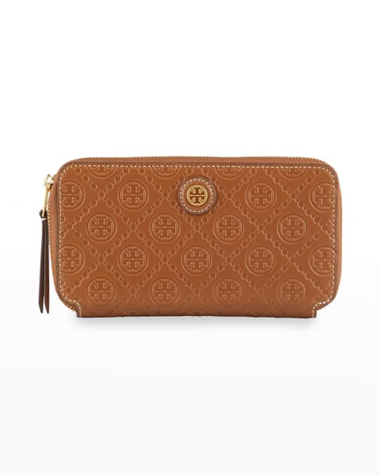 T Monogram Patent Zip Slim Wallet: Women's Designer Wallets