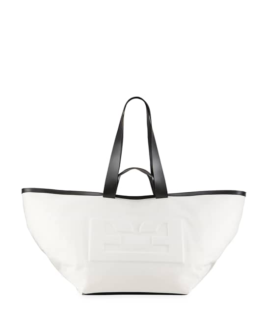 FRAME Recycled Bicolor Weekender Bag | Neiman Marcus