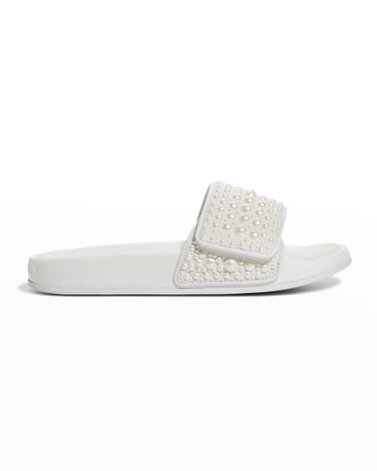 Neiman marcus shop white sandals