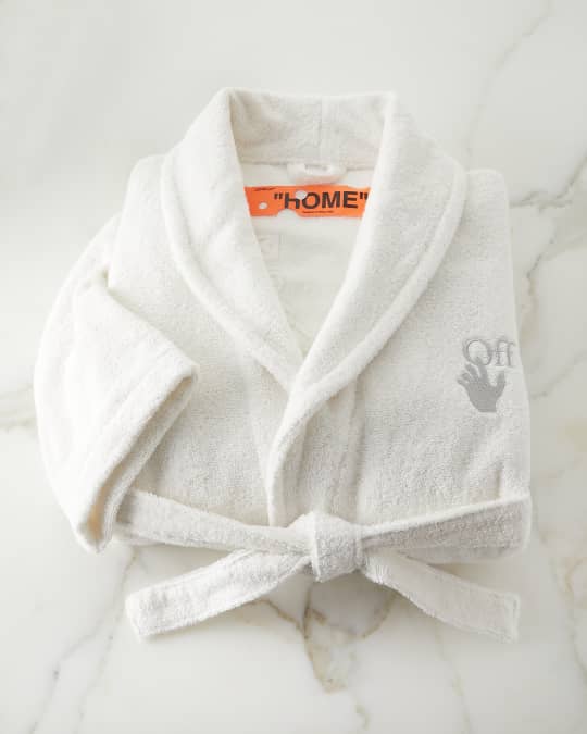 OffWhite Arrow Leaves Bathrobe Neiman Marcus