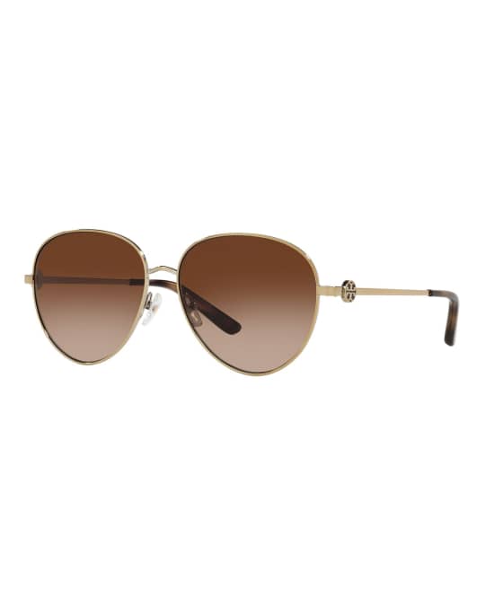 Tory burch top snake aviator sunglasses