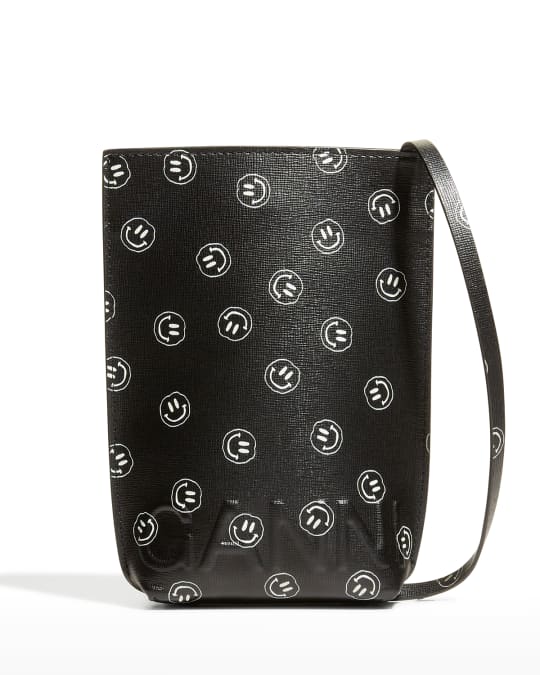 Ganni smiley face bag sale