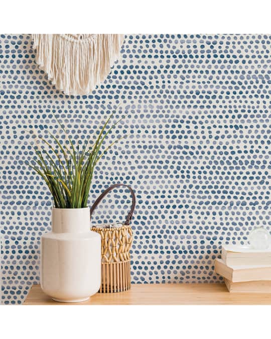 Tempaper Moire Dots Peel & Stick Wallpaper Neiman Marcus