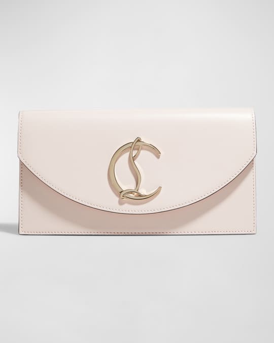 Loubi54 Calf Leather Clutch Shoulder Bag