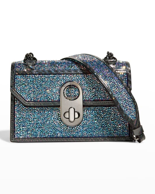 Elisa Mini Iridescent Strass Shoulder Bag