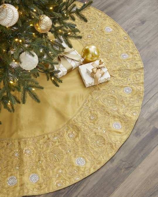 Gold skirt neiman hot sale marcus