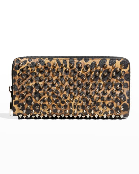Christian Louboutin purse Pantone studs camouflage Zip Around