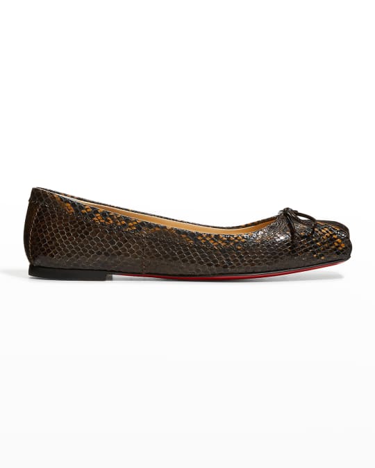 Red bottom flats for women on sale