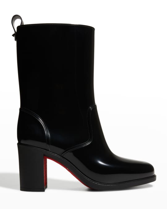 Red bottom rain boots sale