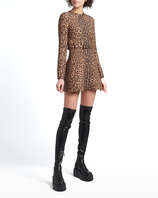 Valentino hot sale leopard dress