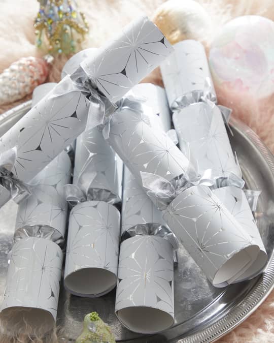 Geometric Belgravia Christmas Crackers, Set of 6