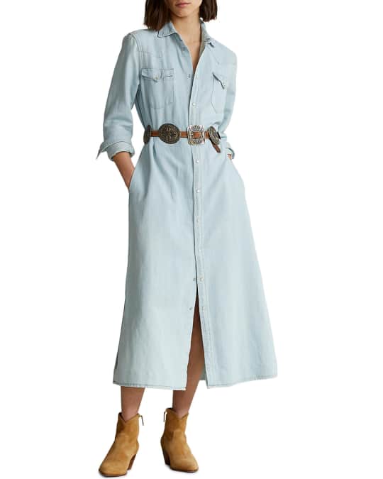 Neiman marcus denim dress sale