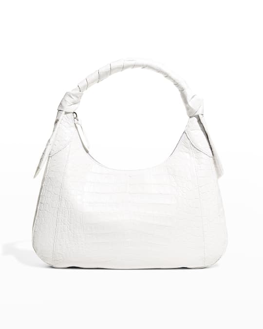 Nancy Gonzalez Isa Medium Crocodile Shoulder Bag | Neiman Marcus