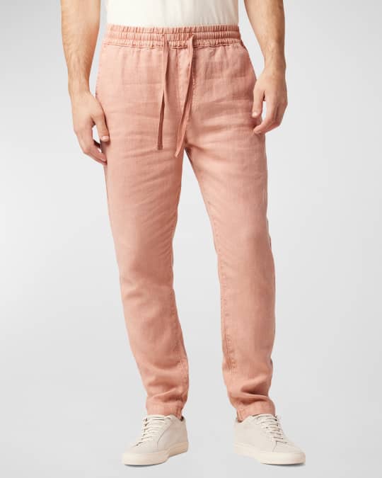 Men's Lightweight Drawstring Linen Pants