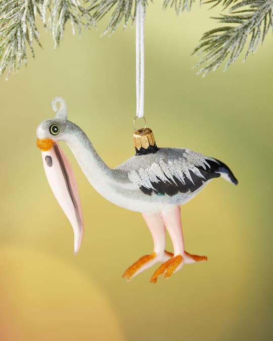 Neiman Marcus Pelican Christmas Ornament Neiman Marcus