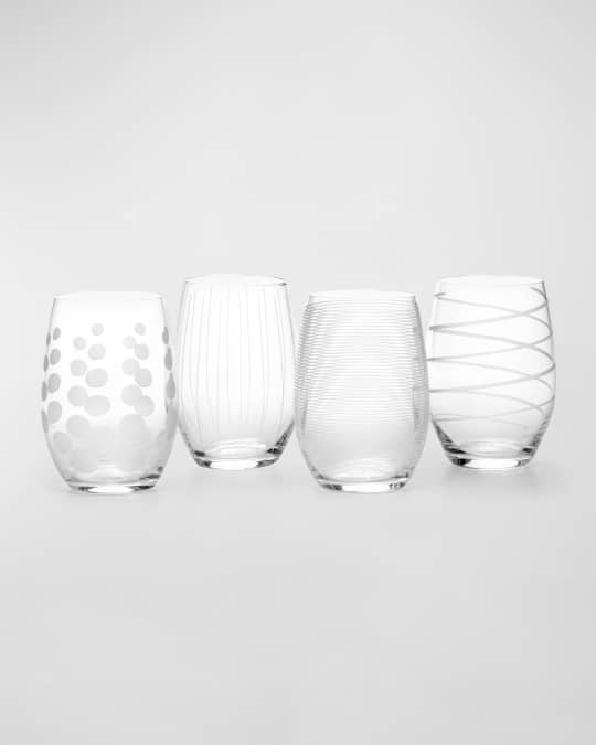 Mikasa Cheers Stemless Wine Glasses, Set of 4 Neiman Marcus