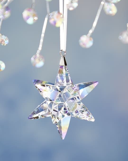 SWAROVSKI Classic Star Shimmer Christmas Ornament - Medium