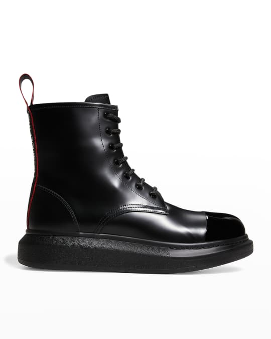 Alexander mcqueen platform boots discount