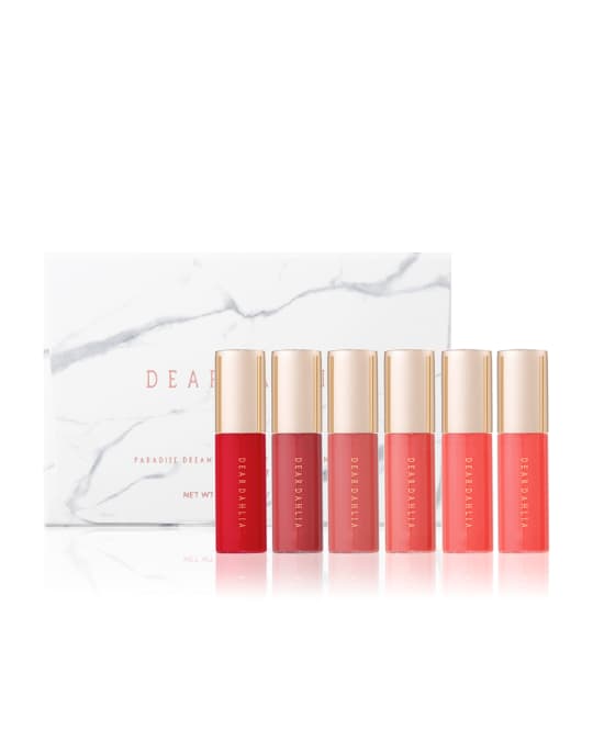 Dear Dahlia Paradise Dream Velvet Lip Mousse, Mini Set of 6