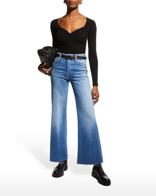 MOTHER The Tomcat Roller Fray Jeans | Neiman Marcus