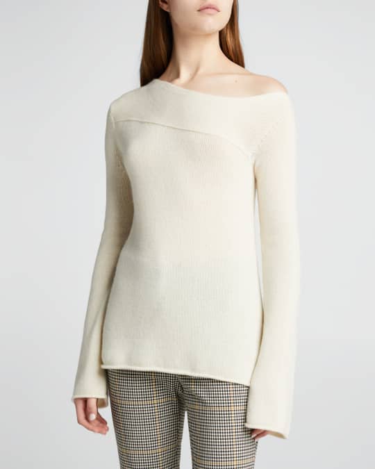 Theory off shoulder sweater outlet
