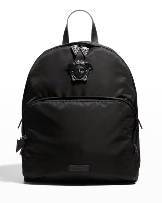 Versace Men s Tonal Medusa Backpack Neiman Marcus