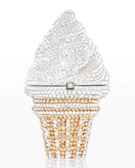 Judith Leiber Couture Ice Cream Cone Pillbox Neiman Marcus