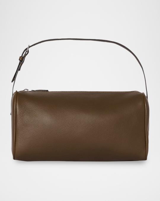 THE ROW 90s Lambskin Shoulder Bag | Neiman Marcus