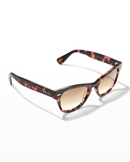 Ray-Ban Square Gradient Acetate Sunglasses | Neiman Marcus