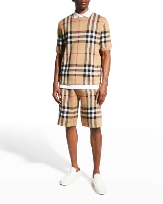 Burberry short set men's 2025