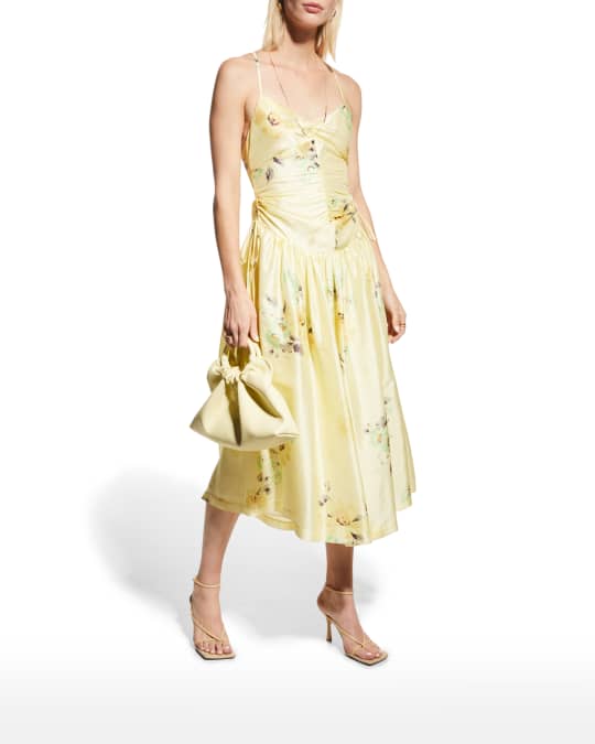 Rebecca taylor discount floral silk dress